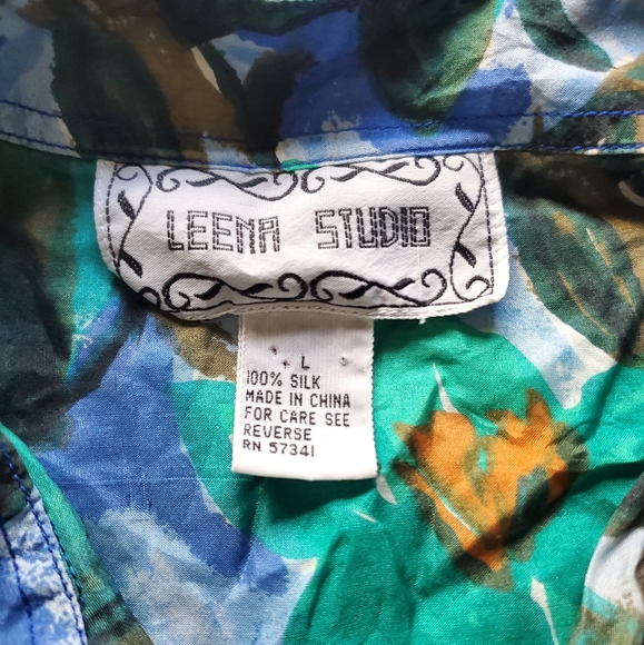 Leena Studio silk top - Picture 4 of 5
